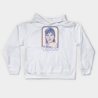 Anna Karina // ORIGINAL Retro Nouvelle Vague Fan Design Kids Hoodie